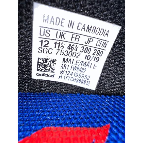 adidas Nemeziz Messi 19.4 FxG Soccer Cleats FW8402 Royal Blue Size 12 NIB - Picture 3 of 16